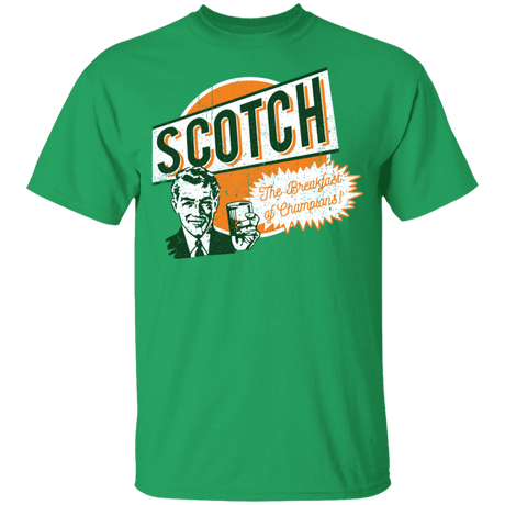 T-Shirts Irish Green / YXS Scotch Retro Worn Youth T-Shirt