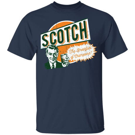 T-Shirts Navy / YXS Scotch Retro Worn Youth T-Shirt