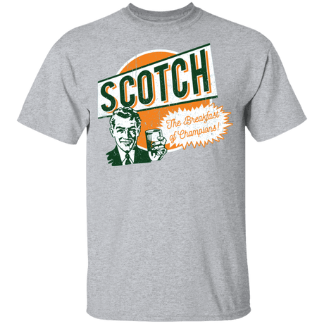 T-Shirts Sport Grey / YXS Scotch Retro Worn Youth T-Shirt