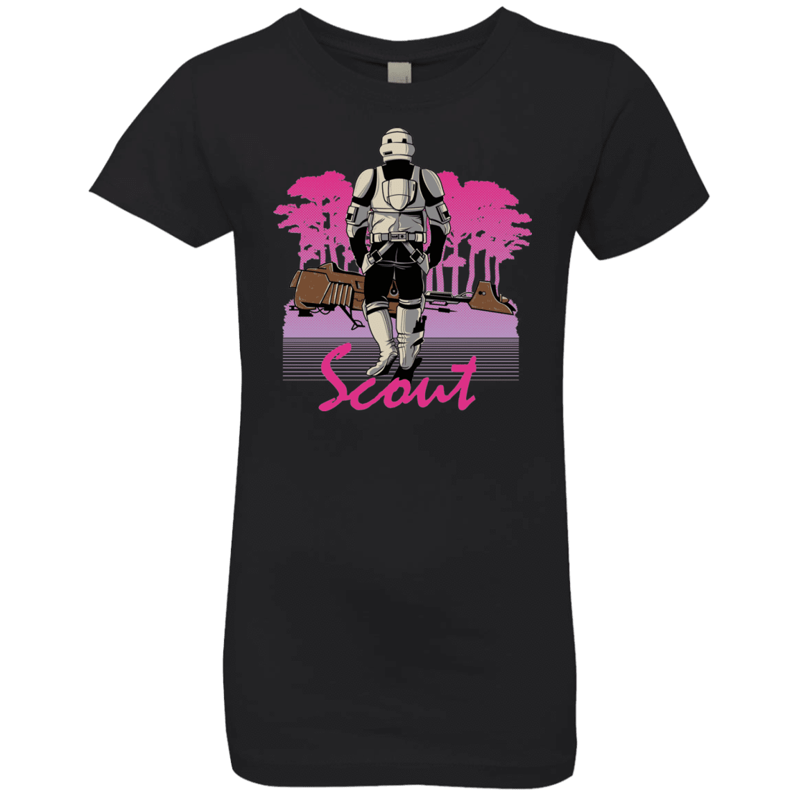 T-Shirts Black / YXS SCOUT DRIVE Girls Premium T-Shirt