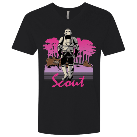 T-Shirts Black / X-Small SCOUT DRIVE Men's Premium V-Neck