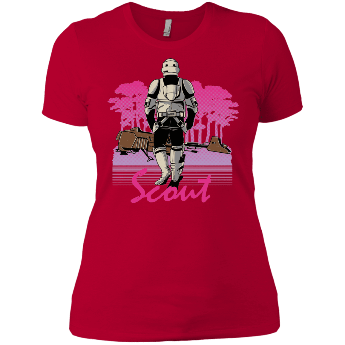 T-Shirts Red / X-Small SCOUT DRIVE Women's Premium T-Shirt