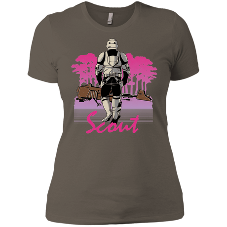 T-Shirts Warm Grey / X-Small SCOUT DRIVE Women's Premium T-Shirt