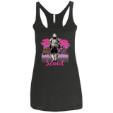 T-Shirts Vintage Black / X-Small SCOUT DRIVE Women's Triblend Racerback Tank