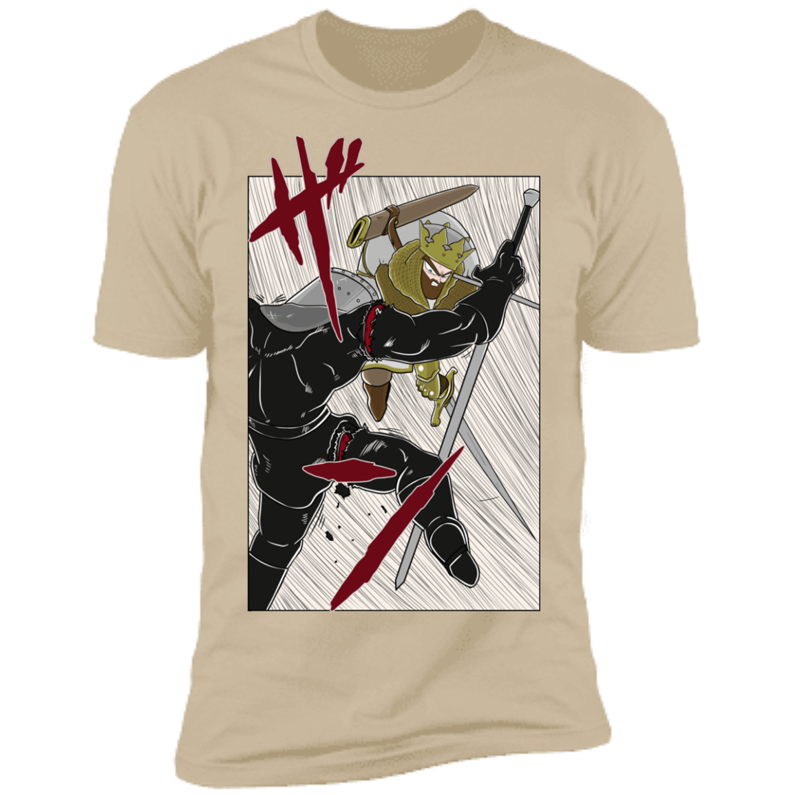 T-Shirts Sand / S Scratch Men's Premium T-Shirt