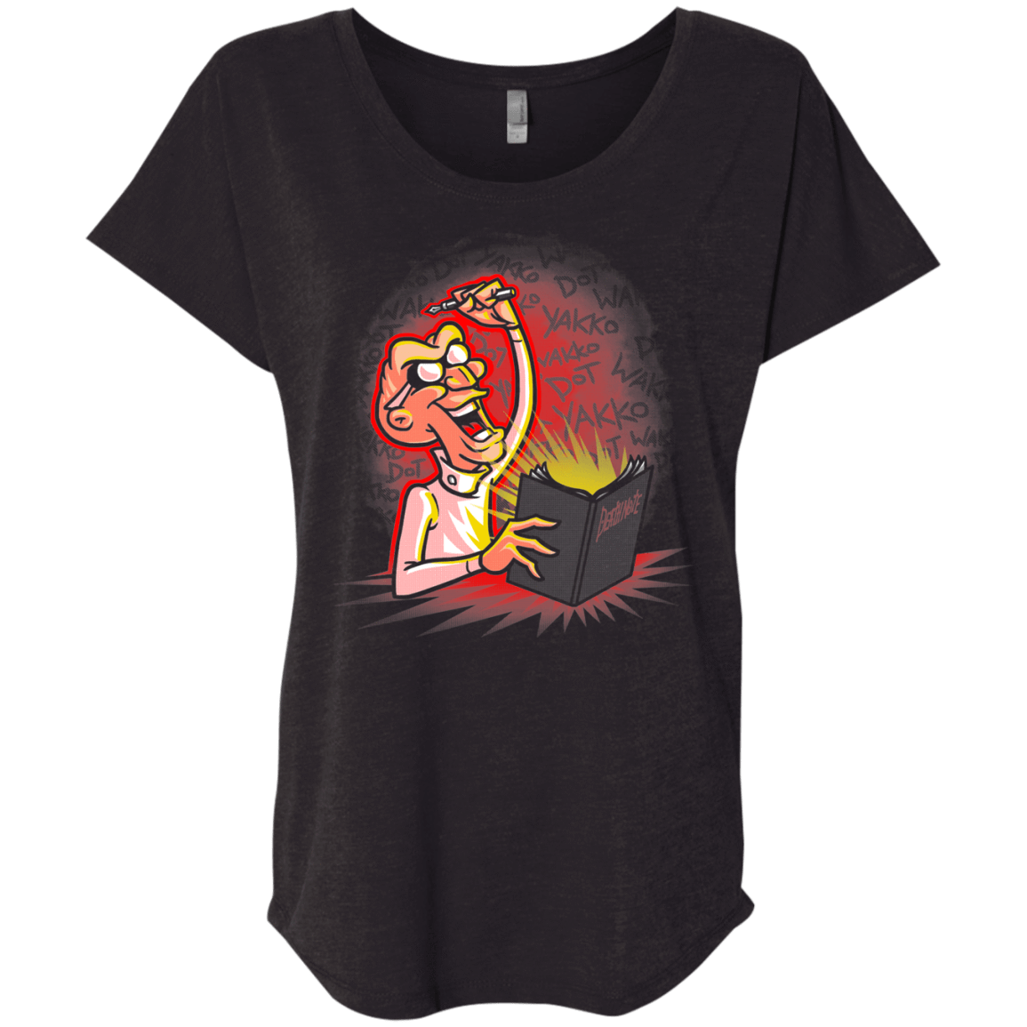 T-Shirts Vintage Black / X-Small SCRATCHYS REVENGE Triblend Dolman Sleeve