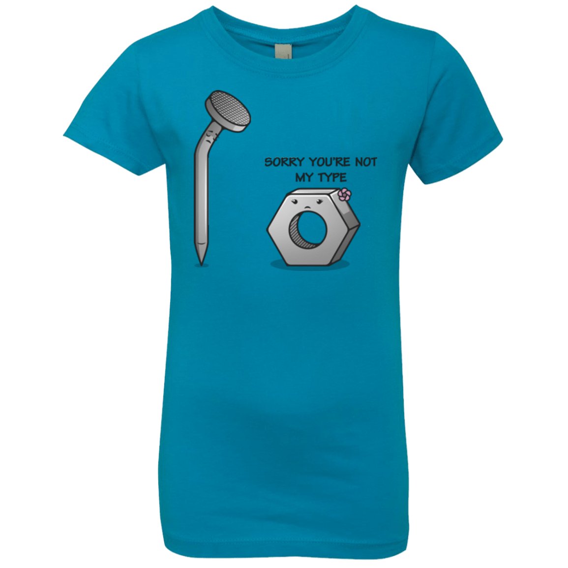 T-Shirts Turquoise / YXS Screw this Girls Premium T-Shirt