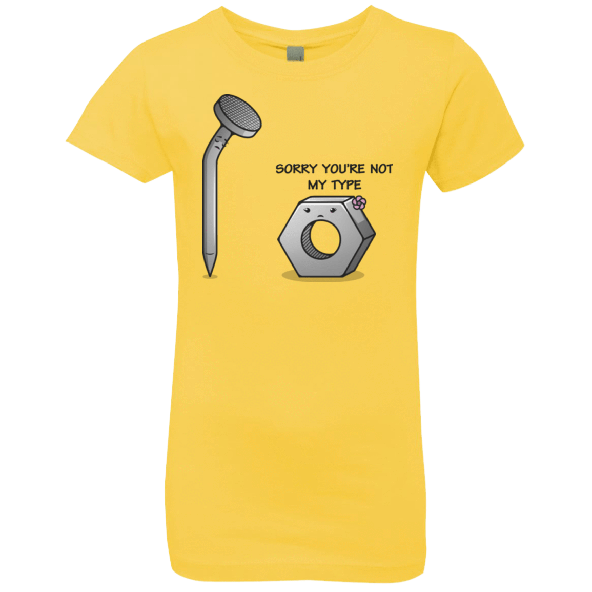 T-Shirts Vibrant Yellow / YXS Screw this Girls Premium T-Shirt