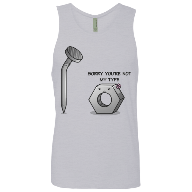 T-Shirts Heather Grey / Small Screw this Men's Premium Tank Top