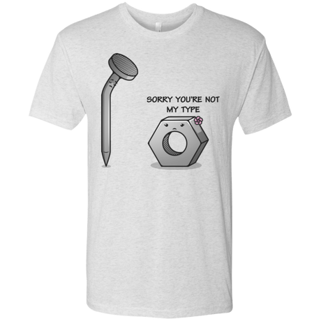 T-Shirts Heather White / Small Screw this Men's Triblend T-Shirt