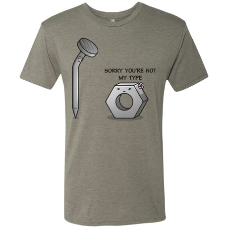 T-Shirts Venetian Grey / Small Screw this Men's Triblend T-Shirt