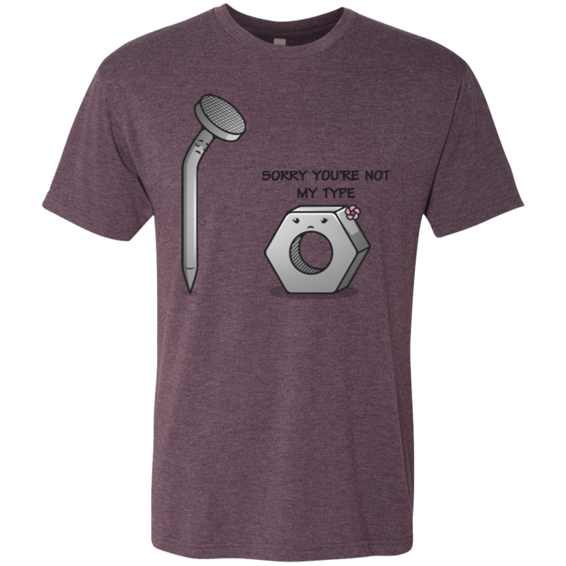 T-Shirts Vintage Purple / Small Screw this Men's Triblend T-Shirt