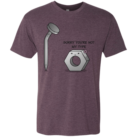 T-Shirts Vintage Purple / Small Screw this Men's Triblend T-Shirt