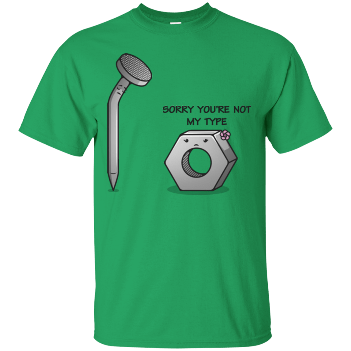 T-Shirts Irish Green / Small Screw this T-Shirt