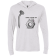 T-Shirts Heather White / X-Small Screw this Triblend Long Sleeve Hoodie Tee