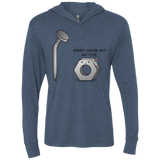 T-Shirts Indigo / X-Small Screw this Triblend Long Sleeve Hoodie Tee