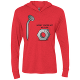 T-Shirts Vintage Red / X-Small Screw this Triblend Long Sleeve Hoodie Tee