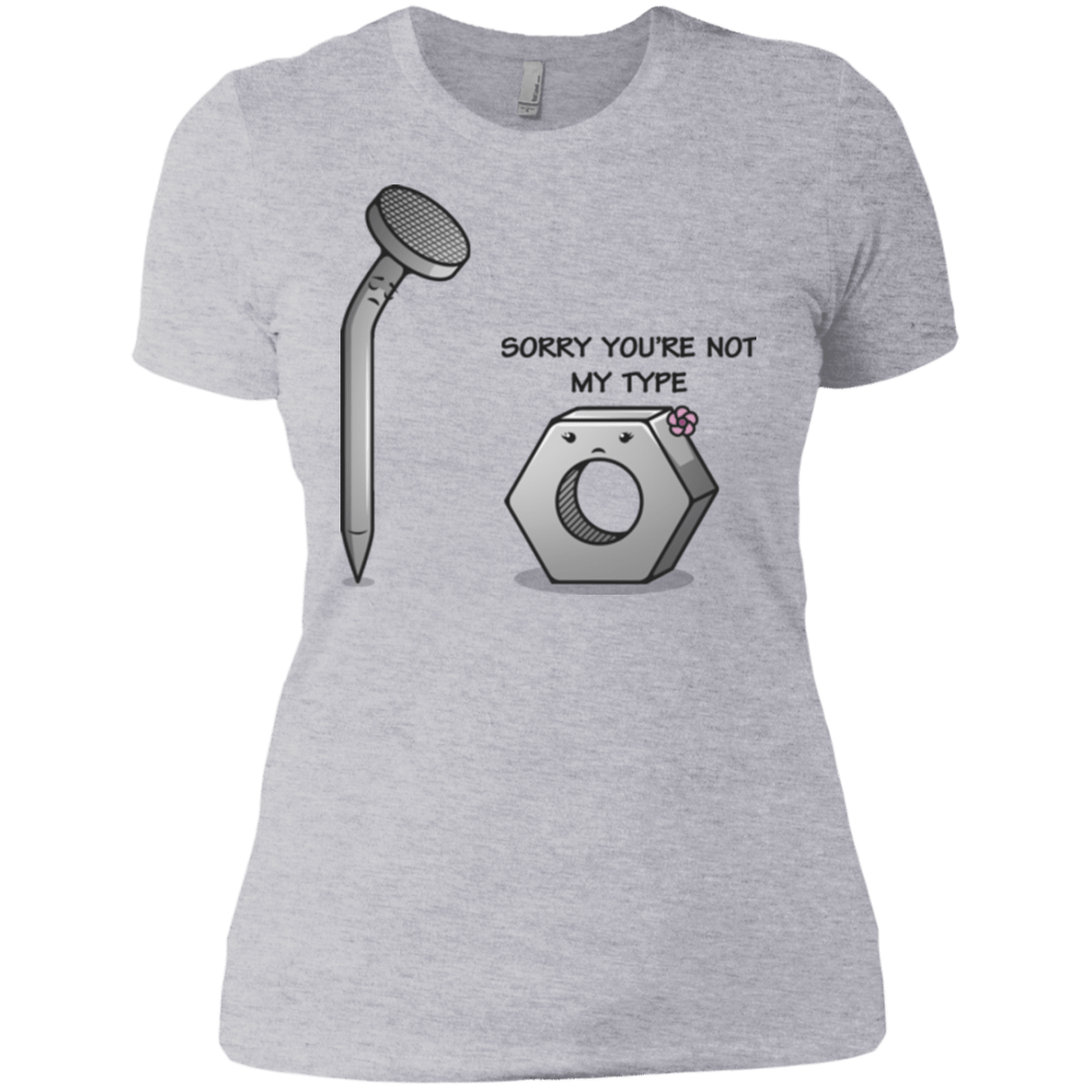 T-Shirts Heather Grey / X-Small Screw this Women's Premium T-Shirt