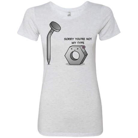 T-Shirts Heather White / Small Screw this Women's Triblend T-Shirt