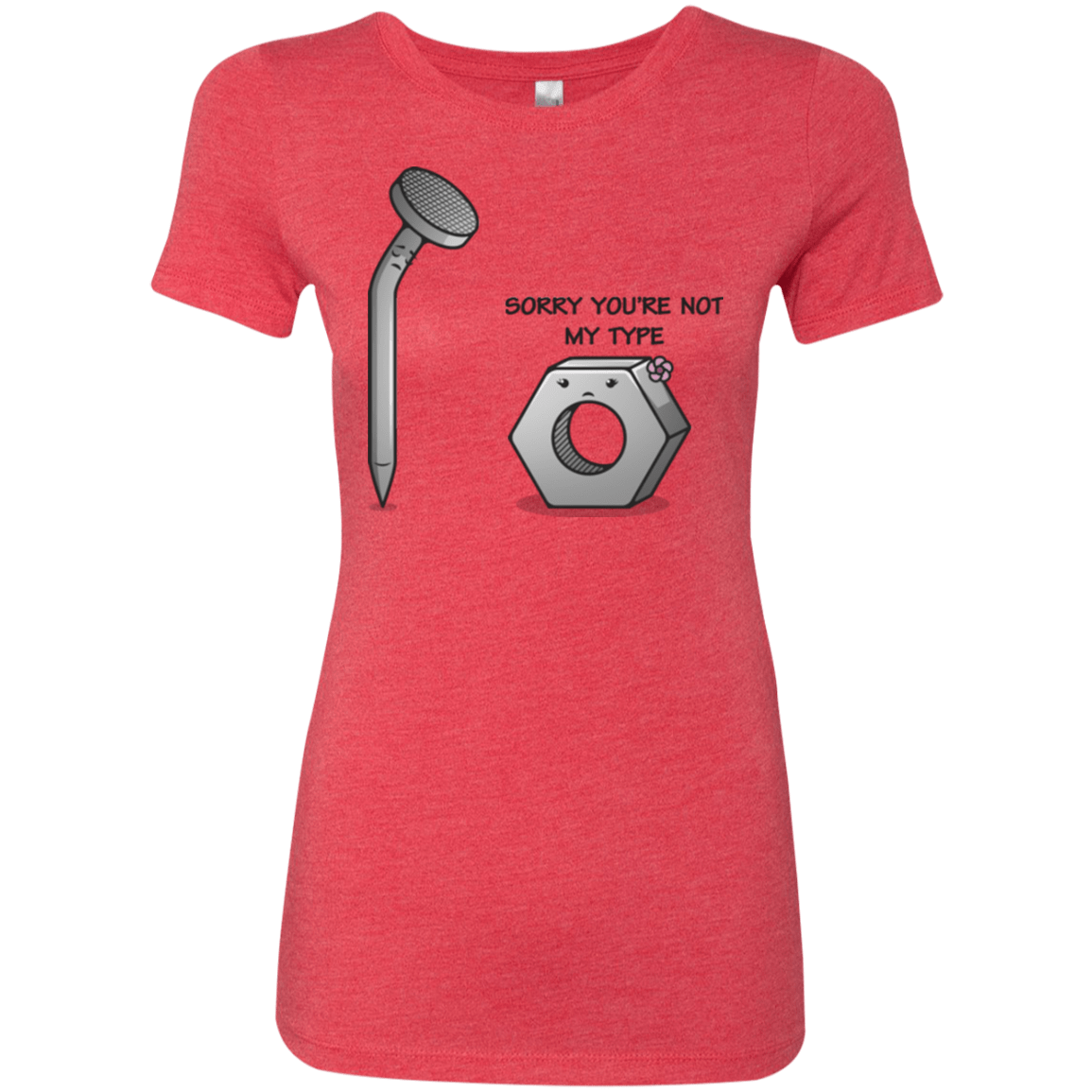 T-Shirts Vintage Red / Small Screw this Women's Triblend T-Shirt