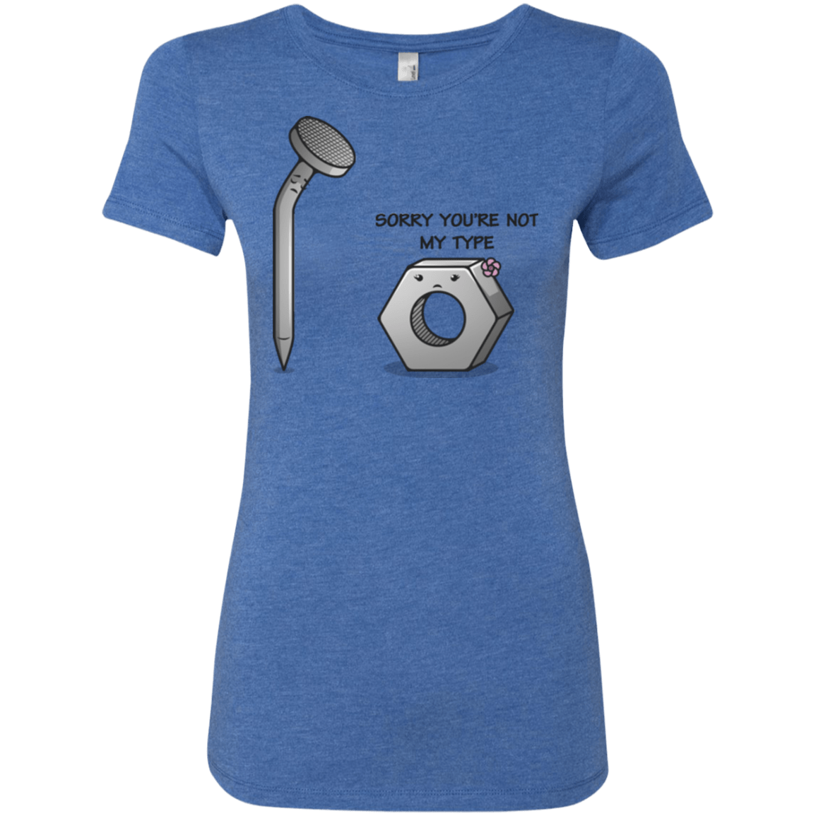 T-Shirts Vintage Royal / Small Screw this Women's Triblend T-Shirt