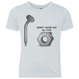 T-Shirts Heather White / YXS Screw this Youth Triblend T-Shirt