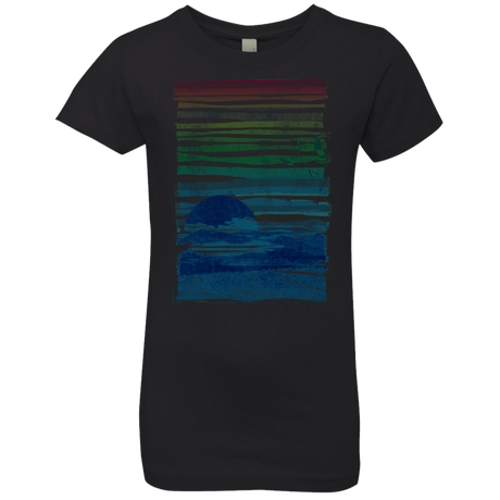 T-Shirts Black / YXS Sea Landscape Girls Premium T-Shirt
