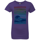T-Shirts Purple Rush / YXS Sea Landscape Girls Premium T-Shirt