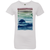 T-Shirts White / YXS Sea Landscape Girls Premium T-Shirt