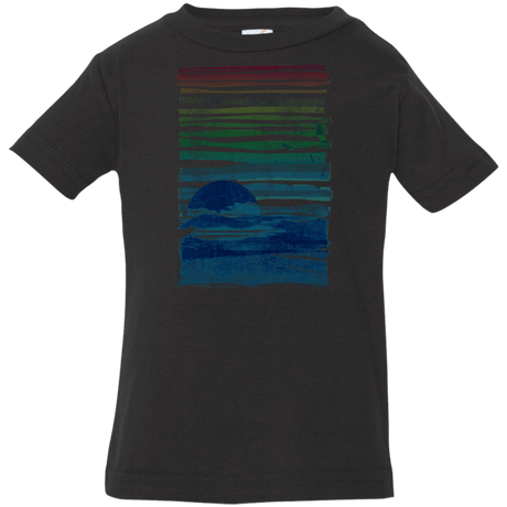 T-Shirts Black / 6 Months Sea Landscape Infant Premium T-Shirt