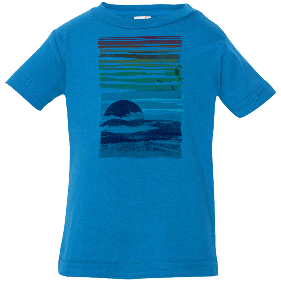 T-Shirts Cobalt / 6 Months Sea Landscape Infant Premium T-Shirt