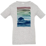 T-Shirts Heather Grey / 6 Months Sea Landscape Infant Premium T-Shirt