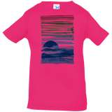 T-Shirts Hot Pink / 6 Months Sea Landscape Infant Premium T-Shirt