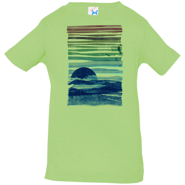T-Shirts Key Lime / 6 Months Sea Landscape Infant Premium T-Shirt