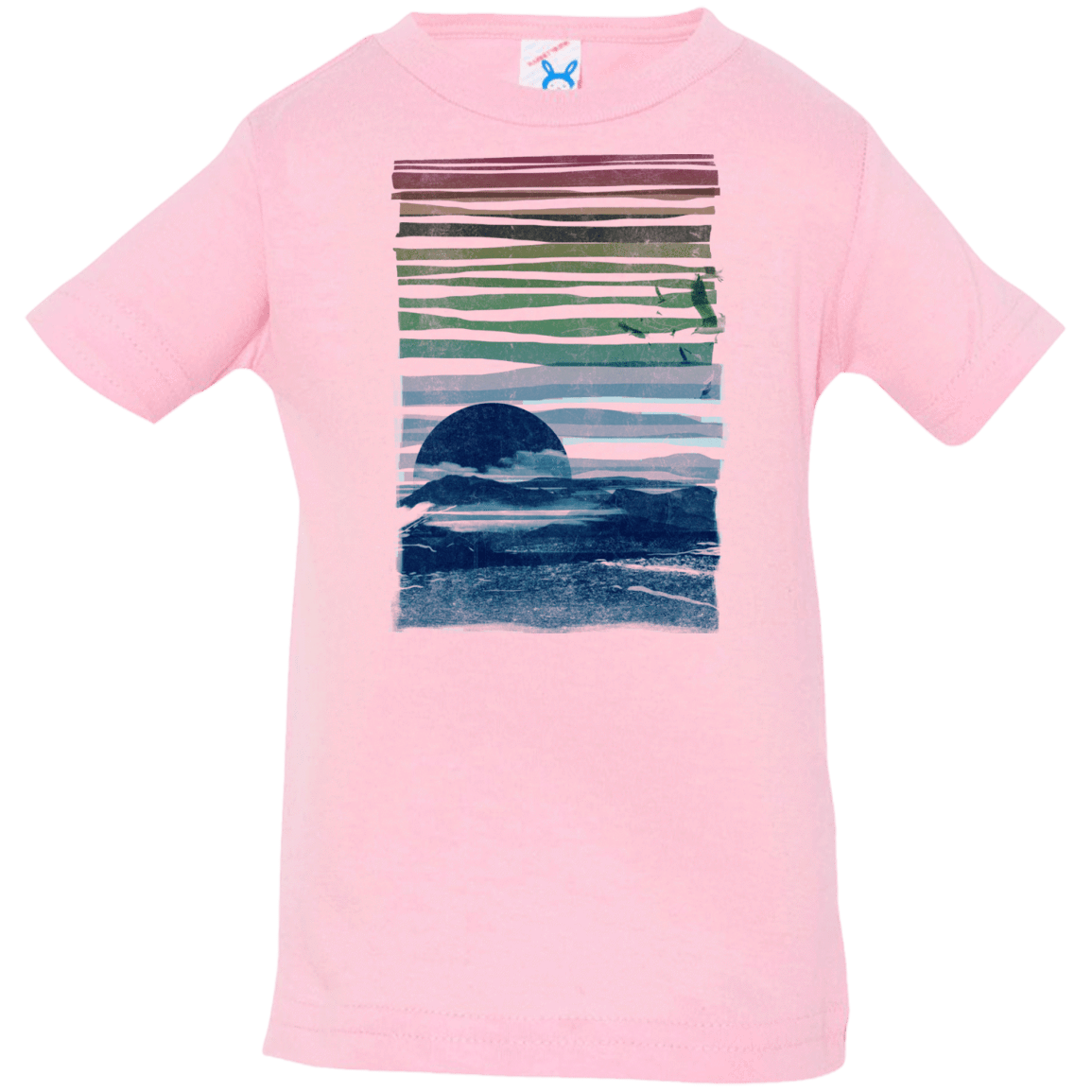 T-Shirts Pink / 6 Months Sea Landscape Infant Premium T-Shirt