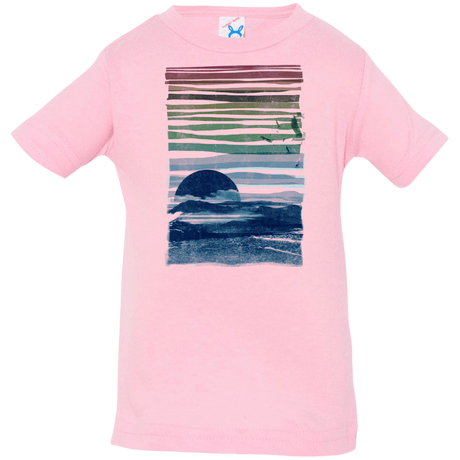 T-Shirts Pink / 6 Months Sea Landscape Infant Premium T-Shirt
