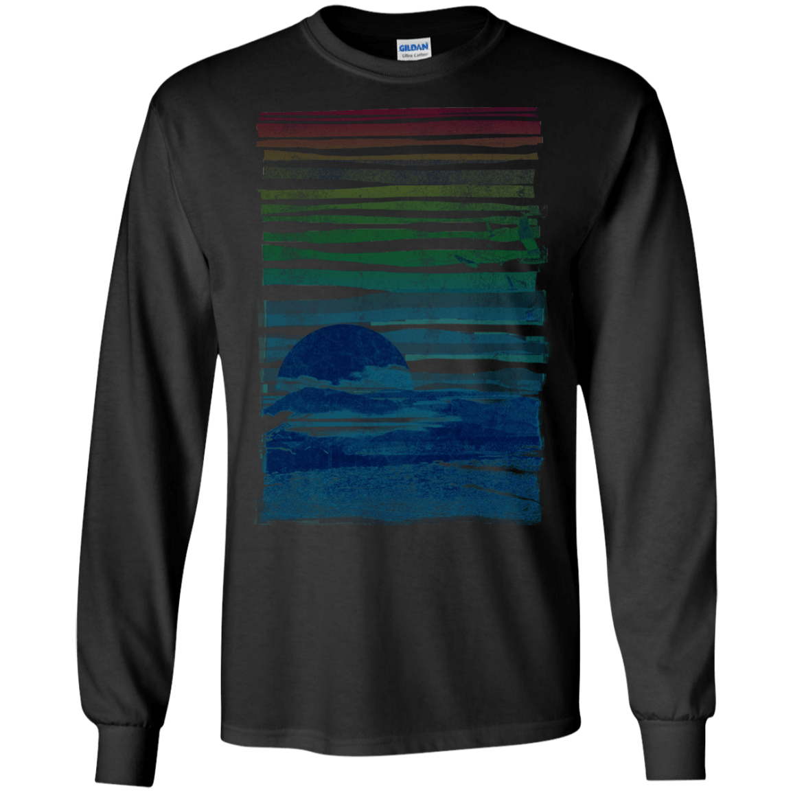 Sea Landscape Men's Long Sleeve T-Shirt