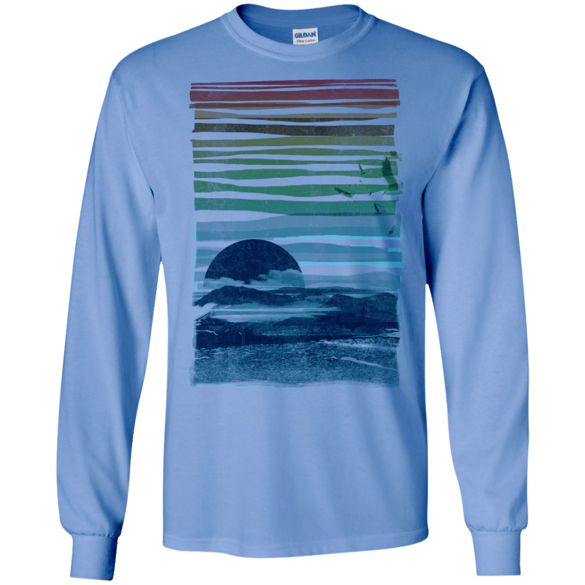 Sea Landscape Men's Long Sleeve T-Shirt