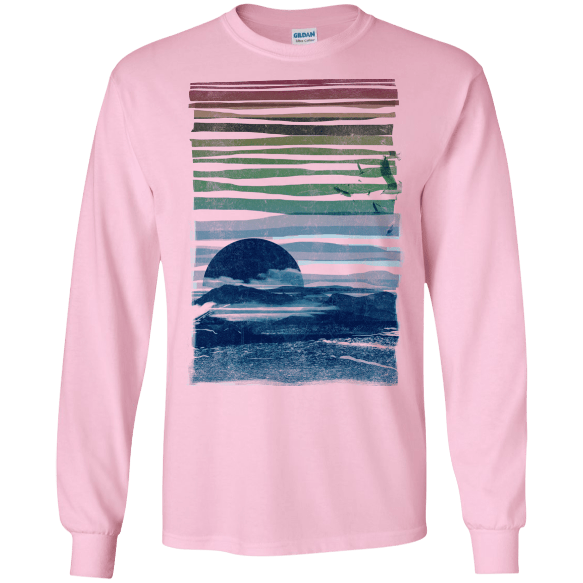 Sea Landscape Men's Long Sleeve T-Shirt