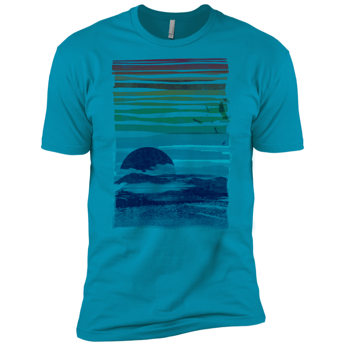 Sea Landscape Men's Premium T-Shirt