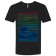 T-Shirts Black / X-Small Sea Landscape Men's Premium V-Neck