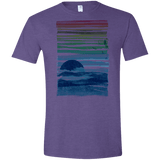 Sea Landscape Men's Semi-Fitted Softstyle