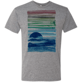 T-Shirts Premium Heather / S Sea Landscape Men's Triblend T-Shirt