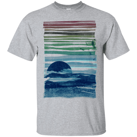 T-Shirts Sport Grey / S Sea Landscape T-Shirt