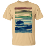 T-Shirts Vegas Gold / S Sea Landscape T-Shirt