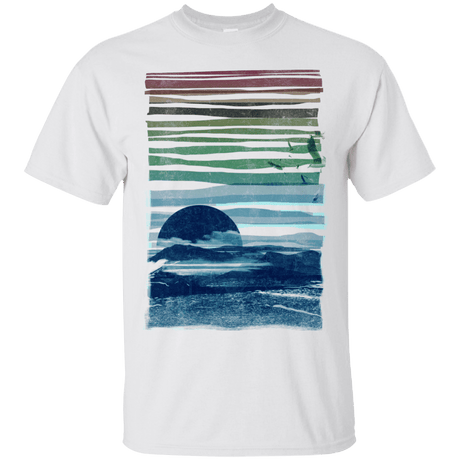 T-Shirts White / S Sea Landscape T-Shirt
