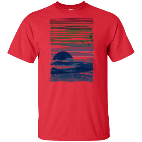 T-Shirts Red / XLT Sea Landscape Tall T-Shirt