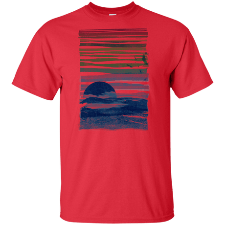 T-Shirts Red / XLT Sea Landscape Tall T-Shirt