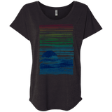 Sea Landscape Triblend Dolman Sleeve