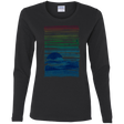 T-Shirts Black / S Sea Landscape Women's Long Sleeve T-Shirt